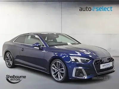 Używany Audi A5 S-Line 245 KM (180 kW) 2022 Niebieski Coupe