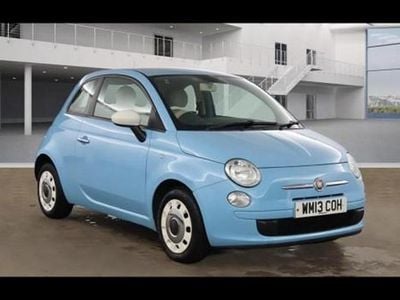 Used Fiat 500 69 HP (50 kW) 2013 Blue Hatchback