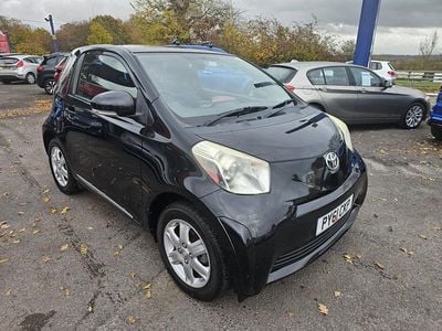 Black Used 2011 Toyota iQ Hatchback | £3,995 (Fair price)