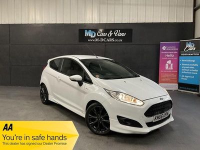 Used Ford Fiesta ST-Line 125 HP (91 kW) 2016 White Hatchback