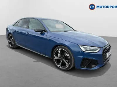 Used Audi A4 Black Edition 2023 Blue Sedan