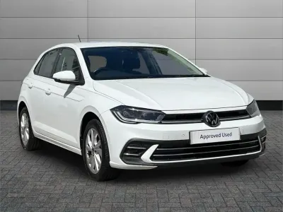 Used VW Polo Style 95 HP (69 kW) 2022 White Hatchback