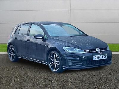 Used VW Golf VII GTD 184 HP (135 kW) 2019 Black Hatchback