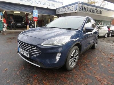 Used Ford Kuga Titanium 190 HP (139 kW) 2020 Blue SUV