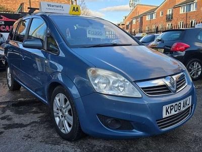 Blue Used 2008 Vauxhall Zafira Elite MPV | £1,995 (Good price)