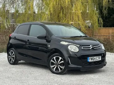 Begagnad Citroën C1 Flair 82 HK (60 kW) 2015 Svart Halvkombi