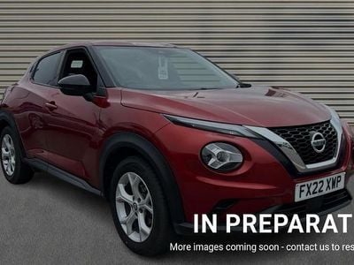 Used Nissan Juke N-Connecta 114 HP (83 kW) 2022 Red SUV