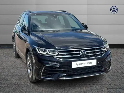 Used VW Tiguan R-line Edition 150 HP (110 kW) 2023 Black SUV