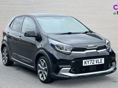 Used Kia Picanto X-Line 67 HP (49 kW) 2022 Black Hatchback