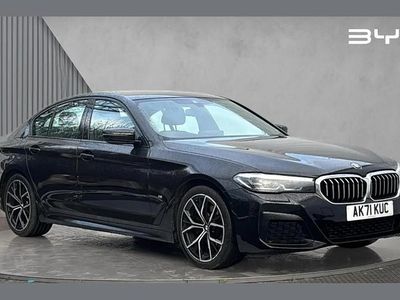 Black Used 2021 BMW 520 M Sport Sedan | £23,607 (A bit pricey)