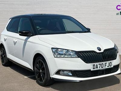 Used Skoda Fabia Monte Carlo 95 HP (69 kW) 2020 White Hatchback