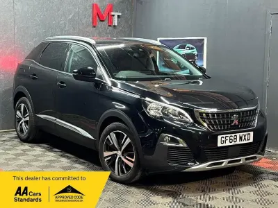 Used Peugeot 3008 Allure 130 HP (95 kW) 2018 Black SUV