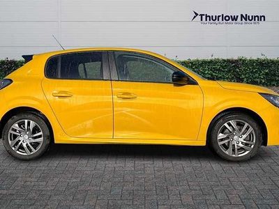 Used Peugeot 208 Active+ 100 HP (73 kW) 2022 Yellow Hatchback