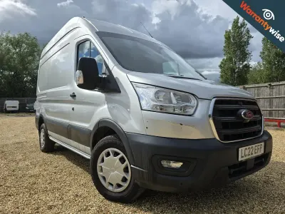 Used Ford Transit Trend 130 HP (95 kW) 2022 Silver Van