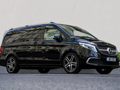 Used Mercedes V220 163 HP (119 kW) 2022 Black MPV