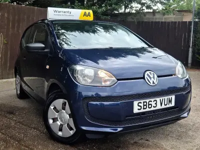 Used VW up! take up! 60 HP (44 kW) 2014 Blue Hatchback