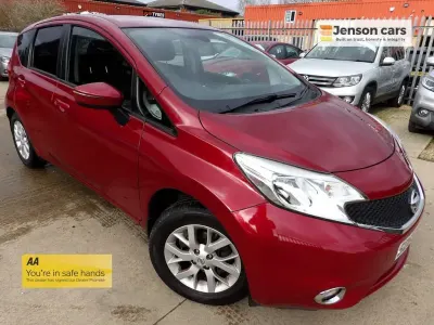 Used Nissan Note Acenta Premium 90 HP (66 kW) 2015 Red Hatchback