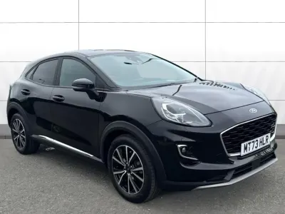 Used Ford Puma Titanium 125 HP (91 kW) 2023 Black SUV