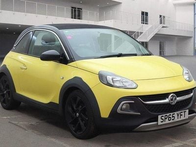 Yellow Used 2015 Vauxhall Adam Rocks Hatchback | £4,695 (A bit pricey)