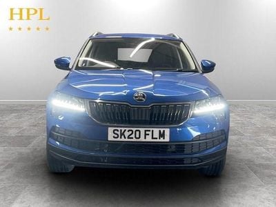 Used Skoda Karoq SE L 150 HP (110 kW) 2020 Blue SUV