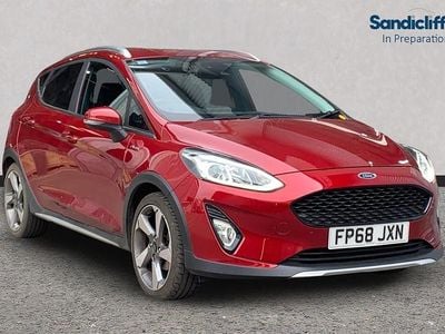 Used Ford Fiesta Active X 100 HP (73 kW) 2018 Red Hatchback