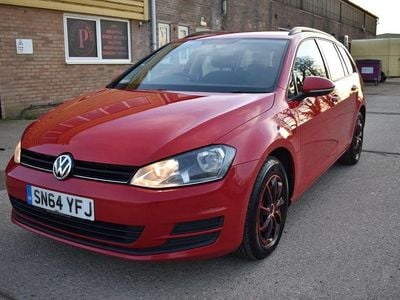 Used VW Golf VII S 110 HP (80 kW) 2014 Red Estate