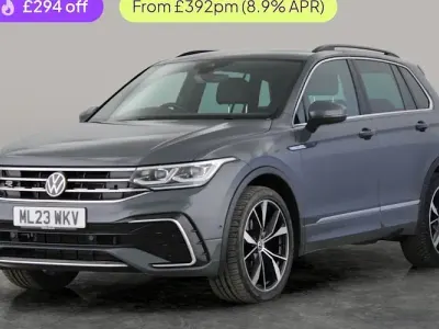 Second-hand VW Tiguan R-line 150 CP (110 kW) 2023 Gri SUV