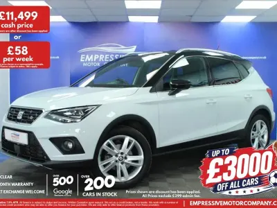 Used Seat Arona FR 115 HP (84 kW) 2020 White SUV