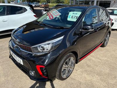 Used Kia Picanto GT-Line 66 HP (48 kW) 2018 Black Hatchback