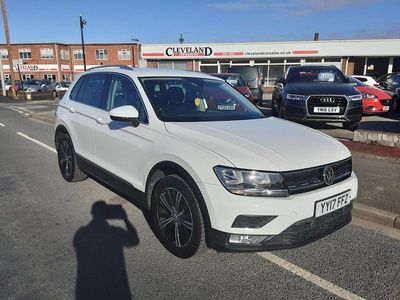 White Used 2017 VW Tiguan SE SUV | £12,500 (Fair price)