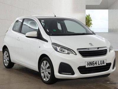 Used Peugeot 108 Active 68 HP (50 kW) 2014 White Hatchback