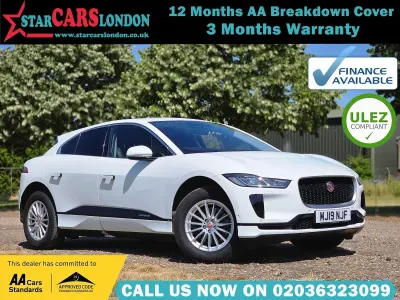 Used Jaguar I-Pace S 294 kW (400 HP) 2019 White SUV