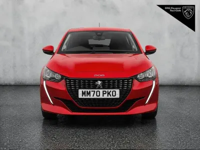 Used Peugeot 208 Allure Premium 101 HP (74 kW) 2020 Red Hatchback