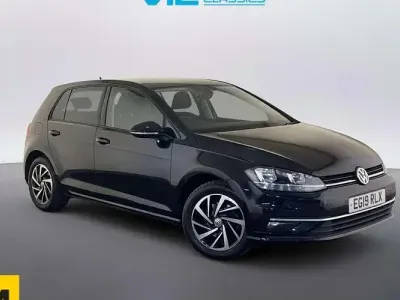Używany VW Golf VII Match 150 KM (110 kW) 2019 Czarny Hatchback