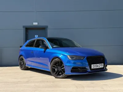 Usado Audi S3 Sportback Advanced 300 HP (220 kW) 2014 Azul Citadino