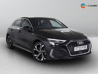 Used Audi A3 Sportback S-Line 110 HP (80 kW) 2023 Black Hatchback