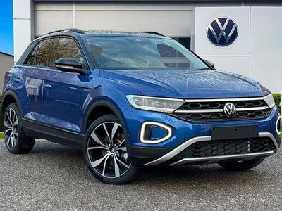 Blue New 2025 VW T-Roc Style SUV | £30,670 (Expensive)