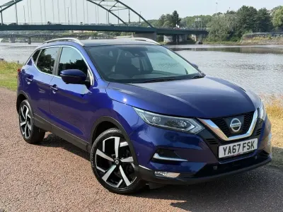 Used Nissan Qashqai Tekna 115 HP (84 kW) 2017 Blue SUV