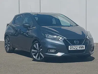 Begagnad Nissan Micra Tekna 92 HK (67 kW) 2022 Grå Halvkombi