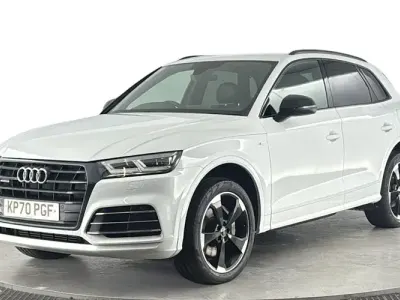 Used Audi Q5 Black Edition 299 HP (219 kW) 2020 White SUV