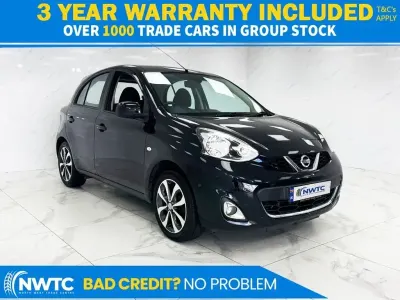 Used Nissan Micra S 98 HP (72 kW) 2014 Black Hatchback