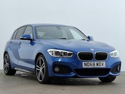 Used BMW 120 M Sport 184 HP (135 kW) 2018 Blue Hatchback