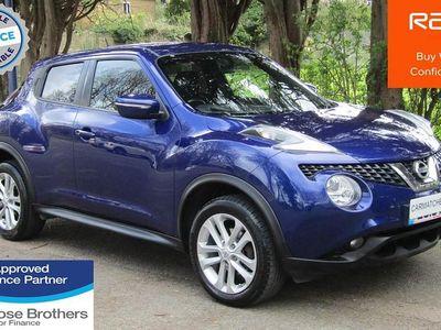 Used Nissan Juke Acenta Premium 2015 Blue SUV