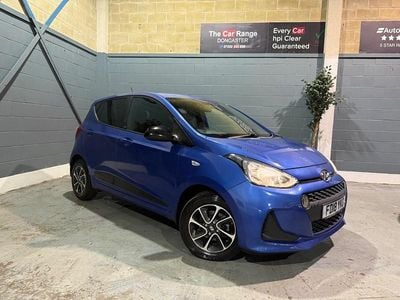 Used Hyundai i10 GO! 66 HP (48 kW) 2018 Blue Hatchback