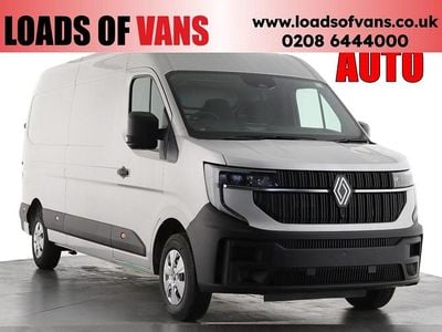 New Renault Master 2025 Grey Van