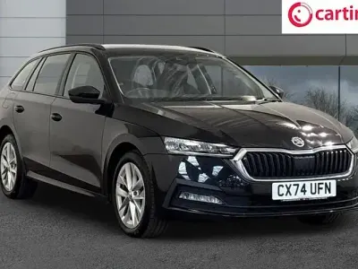 Used Skoda Octavia SE Technology 204 HP (150 kW) 2024 Black Estate
