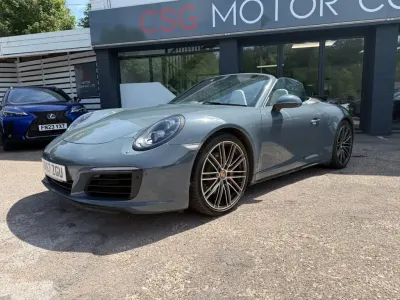 Used Porsche 911 2017 Blue Cabriolet