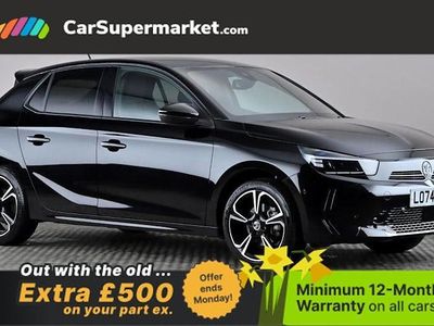Used Vauxhall Corsa 131 HP (96 kW) 2024 Black Hatchback