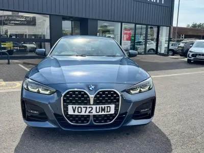 Used BMW 420 Coupé M Sport 181 HP (133 kW) 2022 Blue Coupe