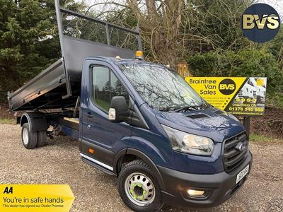 Used Ford Transit Premium 130 HP (95 kW) 2020 Blue Cabriolet